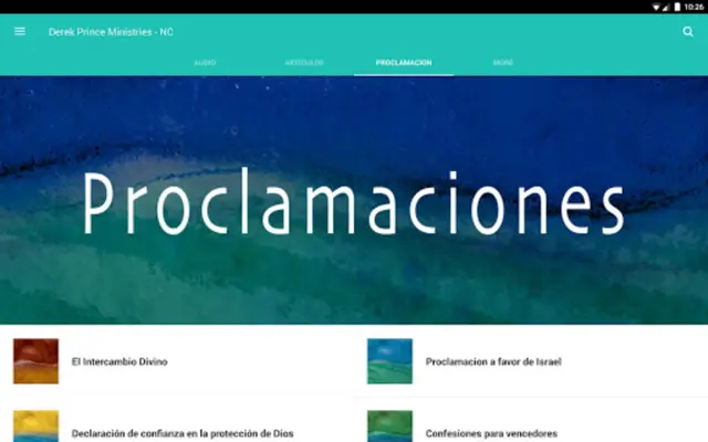 Ministerios Derek Prince android App screenshot 3